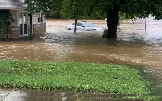 Once in a hundred years rain, city42 , Illinois dam breach, Nashville